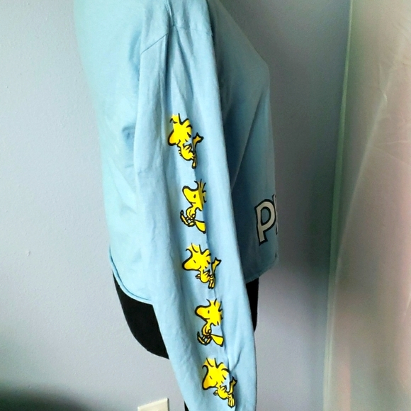 Peanuts Snoopy Woodstock Long Sleeve T-shirt - Picture 3 of 5